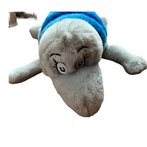 Kohl's Care Turtle Plush Furry Soft Cuddly Adorable Blue Stuffed Animal Size 17" - Picture 4 of 6